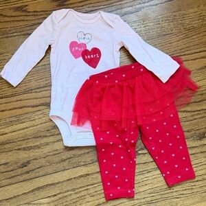 Carter's Soft Pink Baby Onesie